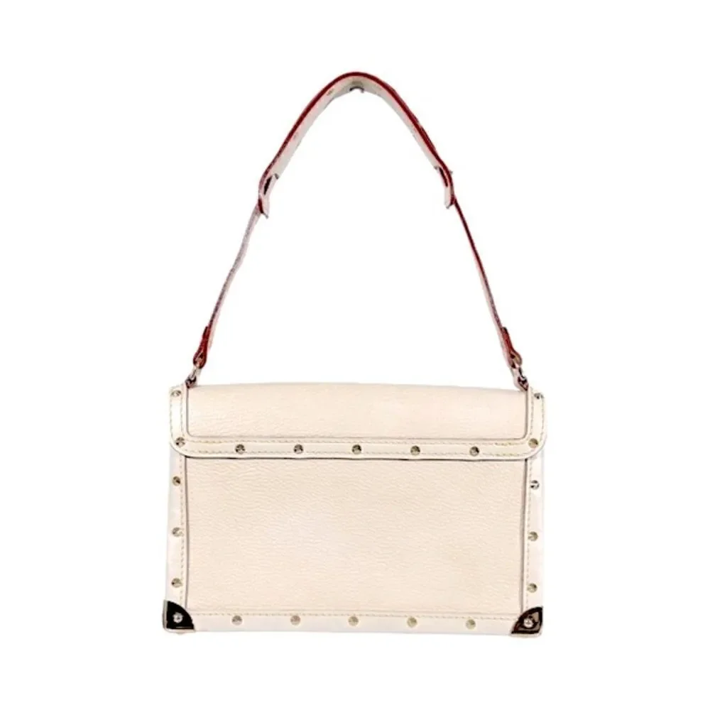 Louis Vuitton Suhali L'Aimable Leather Shoulder Handbag White (Ivory)